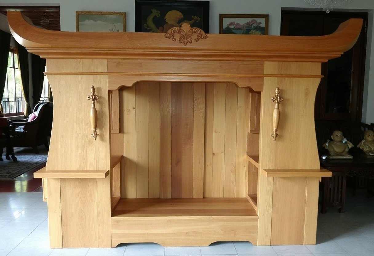 Bàn thờ gỗ tự nhiên