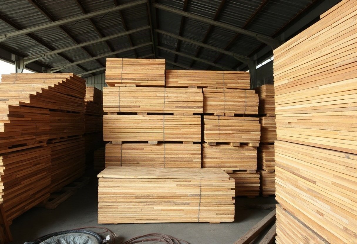 Bảo quản gỗ tần bì trong kho