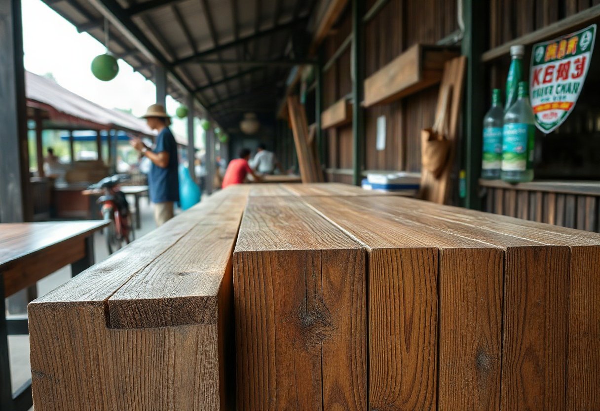 Bảo vệ bề mặt gỗ trong môi trường nóng ẩm