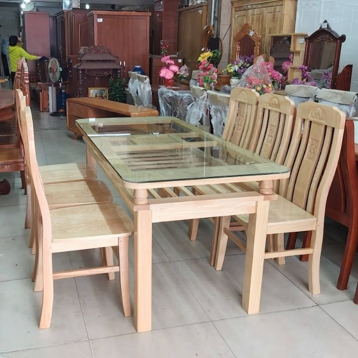 Nơi bán bộ bàn ăn gỗ 6 ghế Nơi bán bộ bàn ăn gỗ 6 ghế