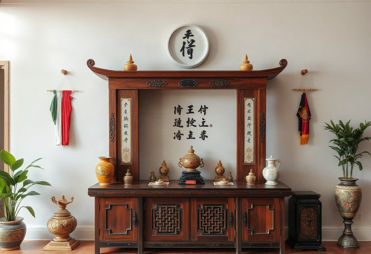 5 cách chọn hướng tủ thờ theo mệnh gia chủ chính xác