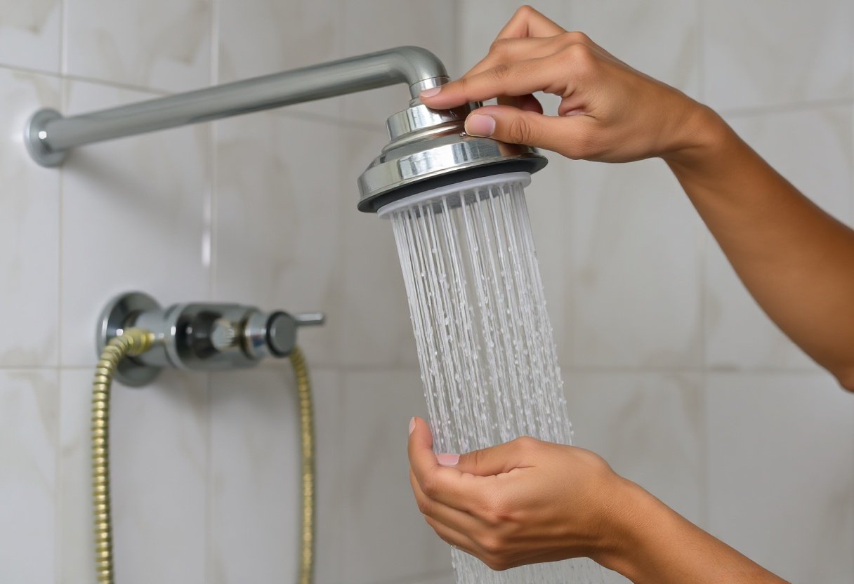 Các bước bảo dưỡng vòi hoa sen