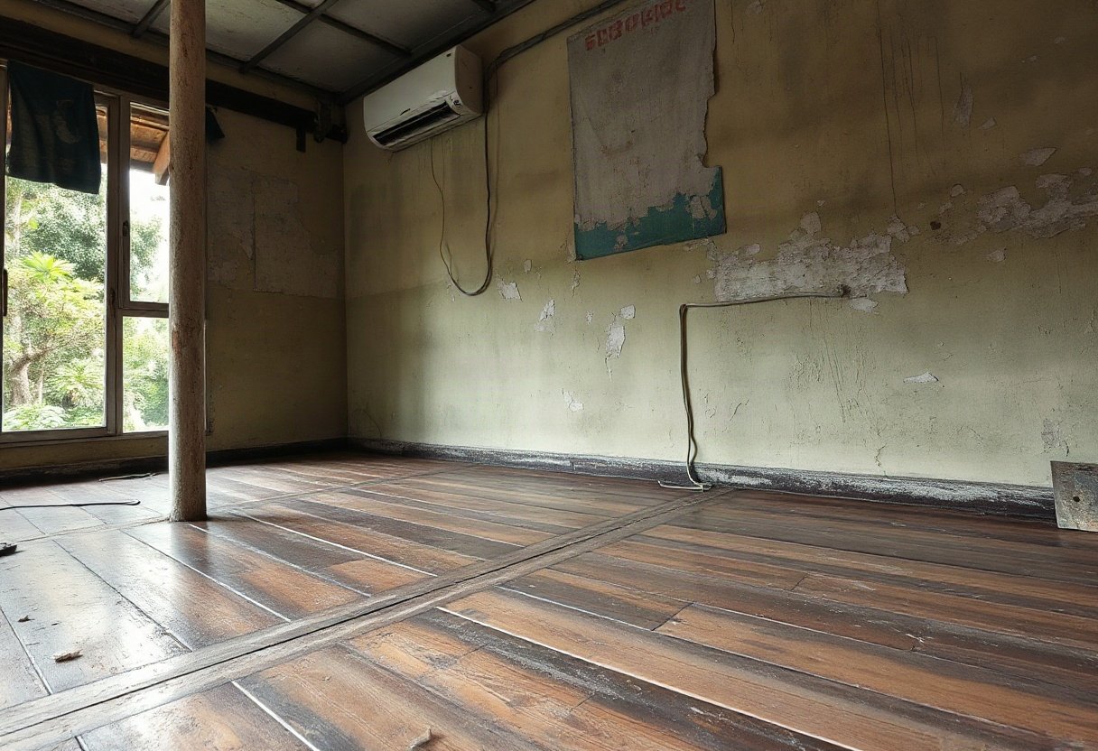 Cấu trúc nhà xuống cấp