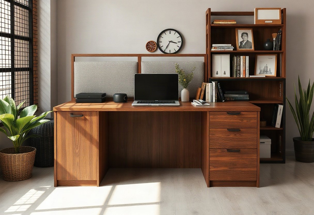 Độ bền của bàn làm việc có vách ngăn