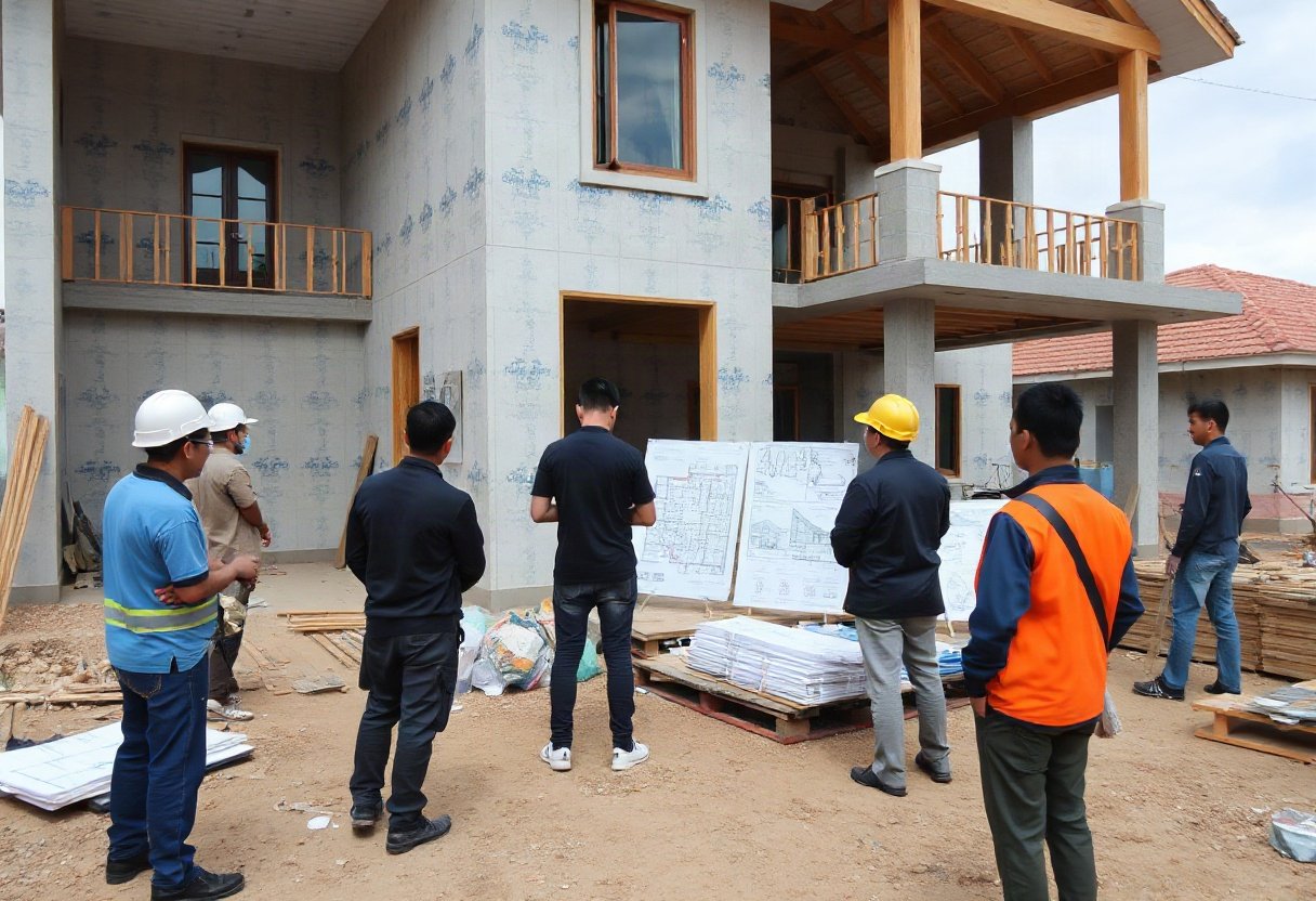 5 giai đoạn thi công gia chủ cần giám sát khi xây nhà
