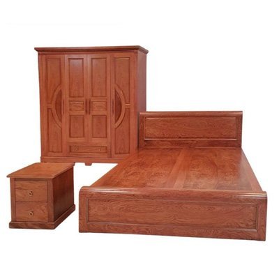 Bộ phòng ngủ gỗ Hương Đá MS 2714