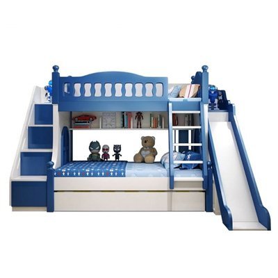 Giường tầng có cầu trượt cho bé MS 2739