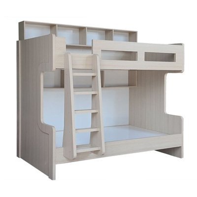 Giường 2 tầng có kệ sách MS 2770