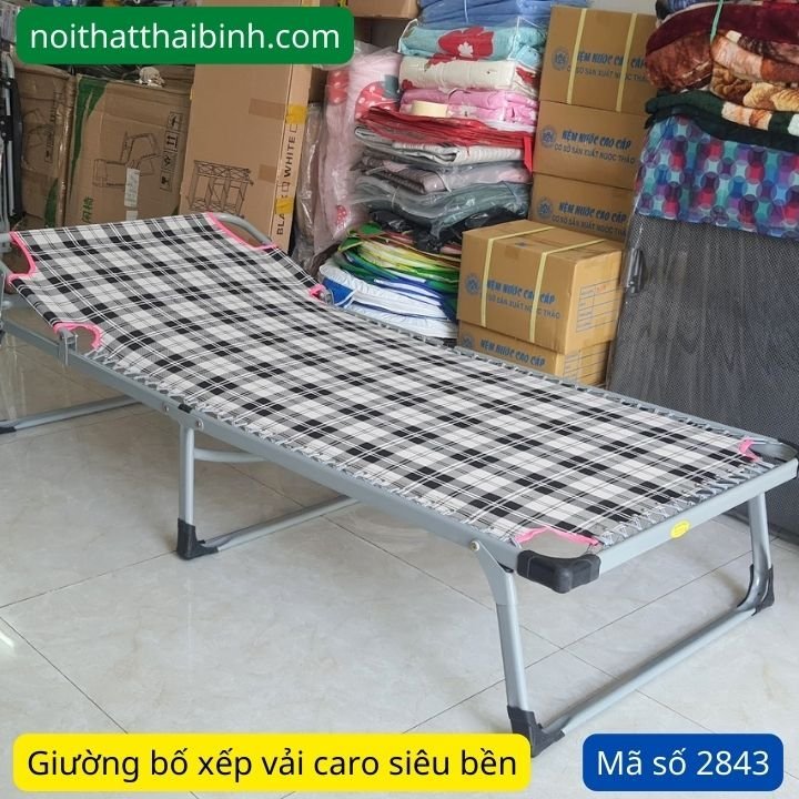 Giường Xếp Vải Bố Giường Xếp Vải Bố