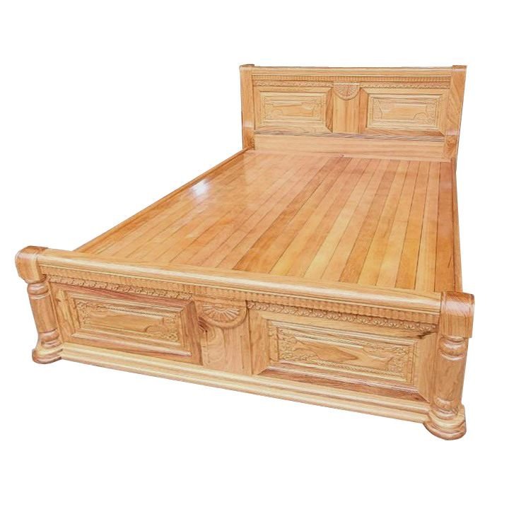 Giường hoàng gia gỗ gõ dạt phản MS 2877