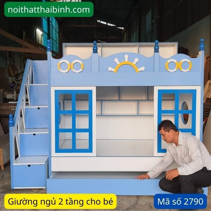 Giường tầng trẻ em cao cấp