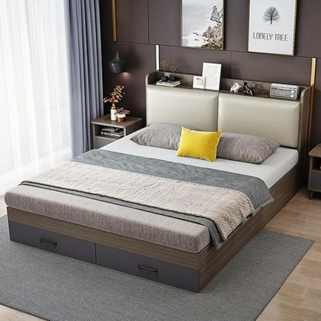 Giường ngủ đẹp hiện đại MS 3109