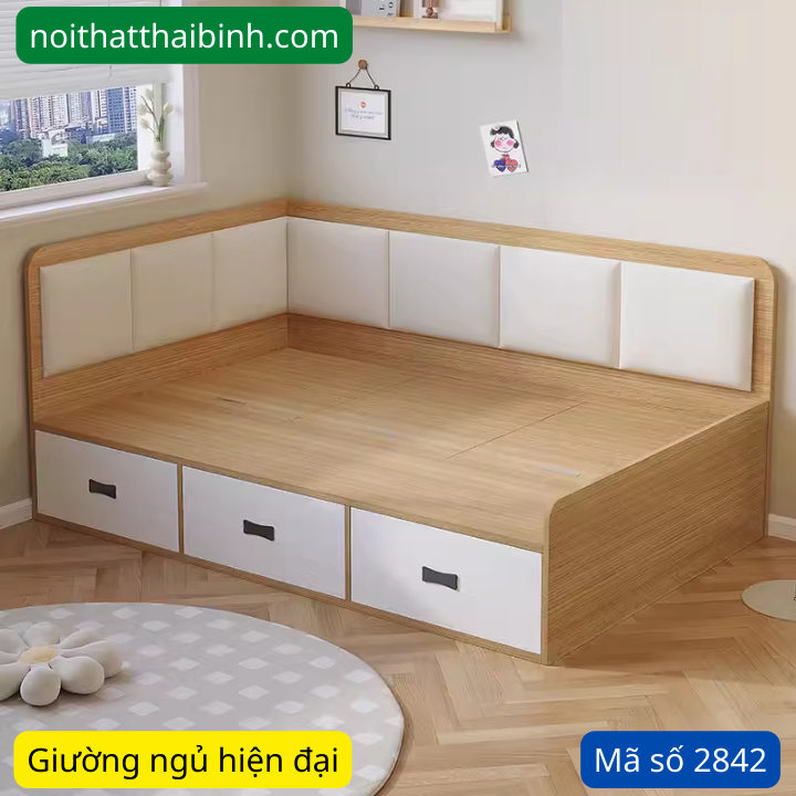 Giường ngủ hiện đại có hộc kéo Giường ngủ hiện đại có hộc kéo