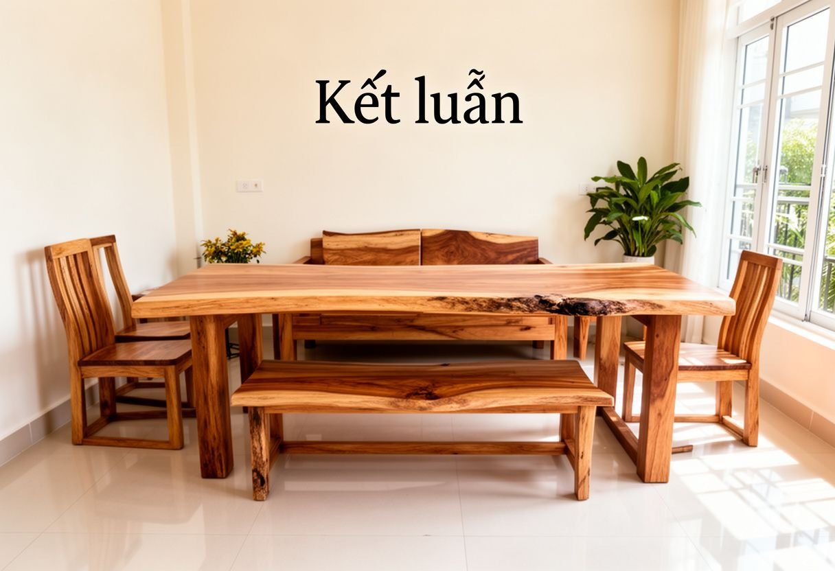 các loại gỗ quý hiếm - Kết luận