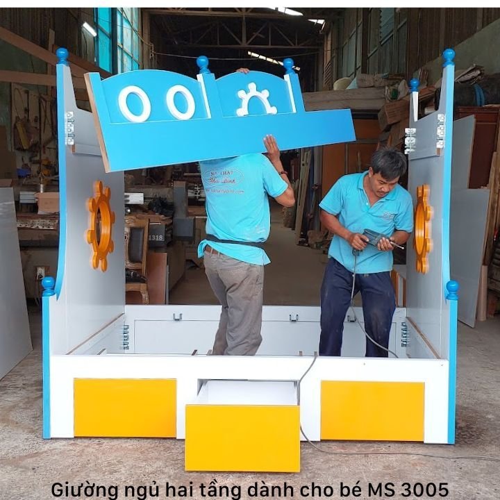 Giường tầng cho bé