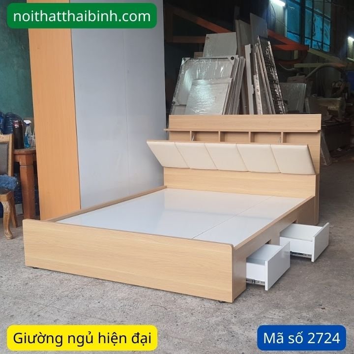 Giường ngủ cao cấp hiện đại
