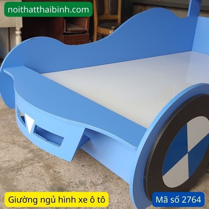 Giường hình xe hơi cho trẻ em