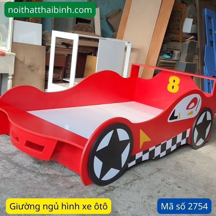 Giường ngủ hình ôtô đẹp