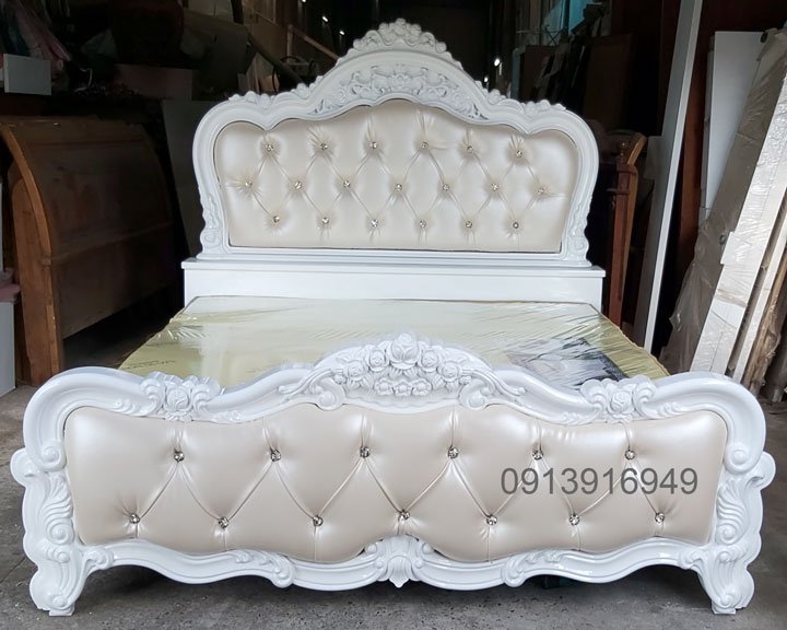 Giường ngủ tân cổ điển MS 1953
