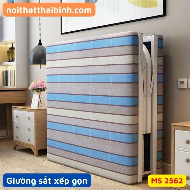 Giường sắt xếp gọn MS 2562 | GIAO HỎA TỐC TPHCM