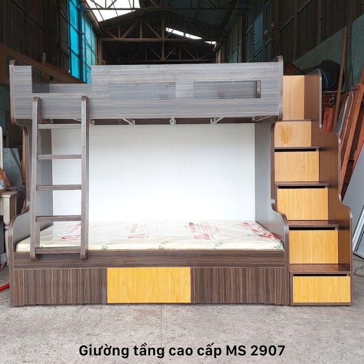 Giường tầng hiện đại cho bé