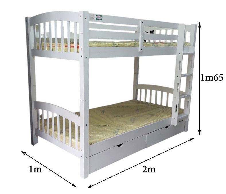 Giường tầng gỗ MS 3281