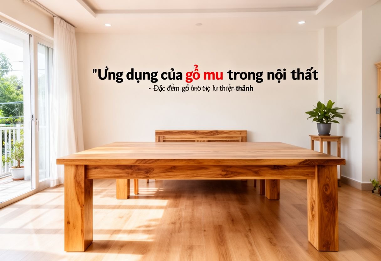 gỗ pơ mu là gì - Ứng dụng của gỗ pơ mu trong nội thất