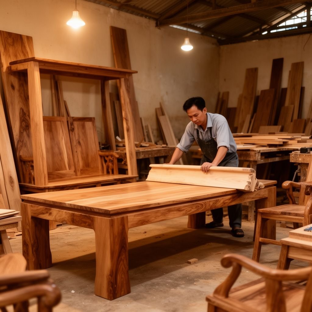 Đặc điểm của gỗ trắc là gì? - Đồ Gỗ Thái Bình