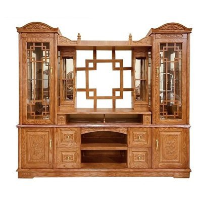 Kệ tivi gỗ kết hợp tủ rượu MS 2711
