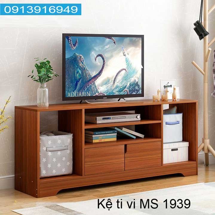 Kệ tivi hiện đại đẹp MS 1939 - góc nghiêng