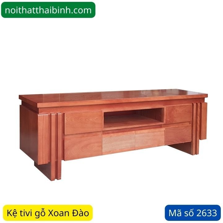Nơi bán kệ tivi tự nhiên gỗ Xoan Đào