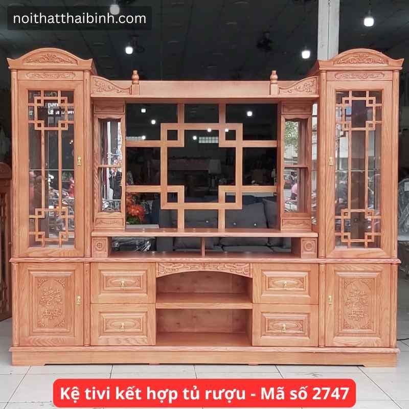 Kệ tivi kết hợp tủ rượu