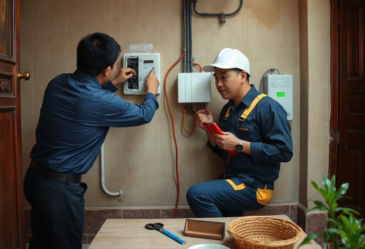 Khắc phục sự cố điện nước