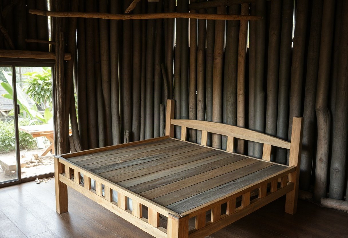 Khí hậu ảnh hưởng đến giường gỗ