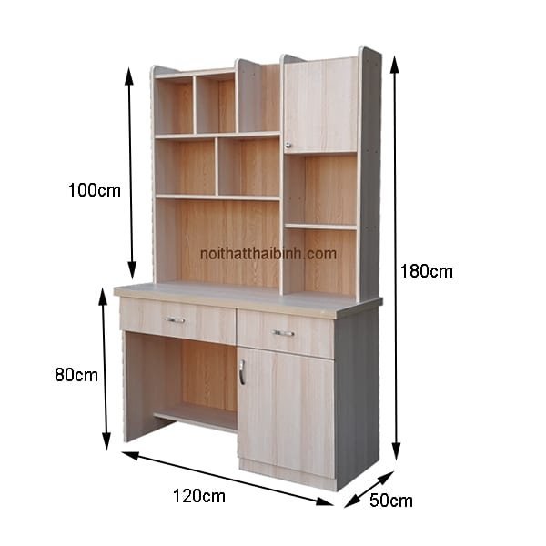 Kích thước bàn học cho bé mẫu đẹp