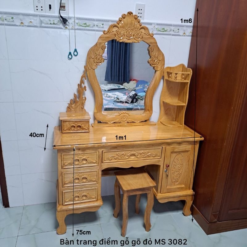 Bàn trang điểm cao cấp MS 3082
