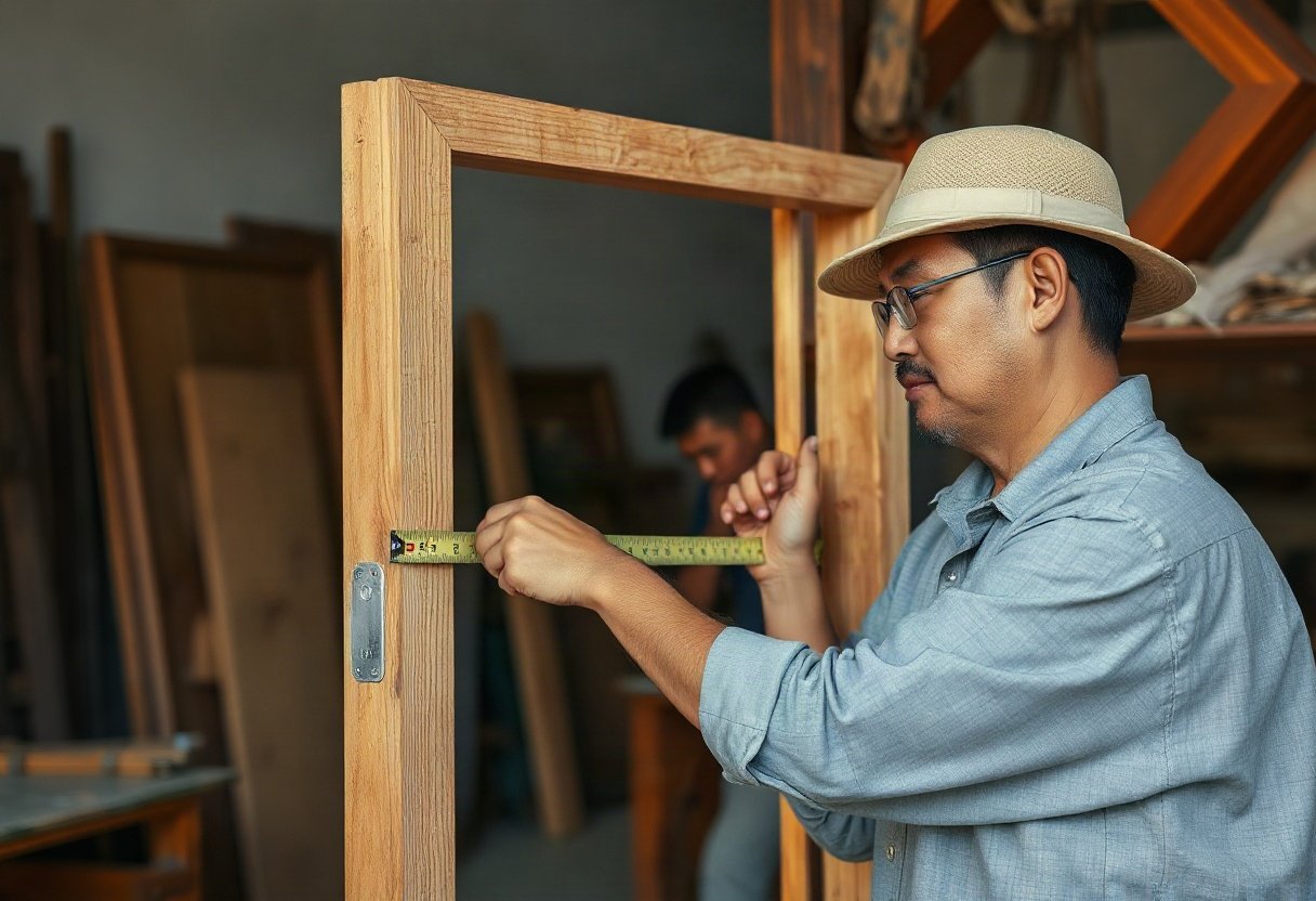 Kích thước cửa chính theo phong thủy