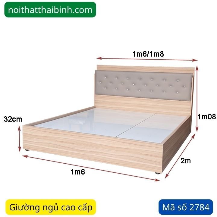 Kích thước giường đẹp cao cấp