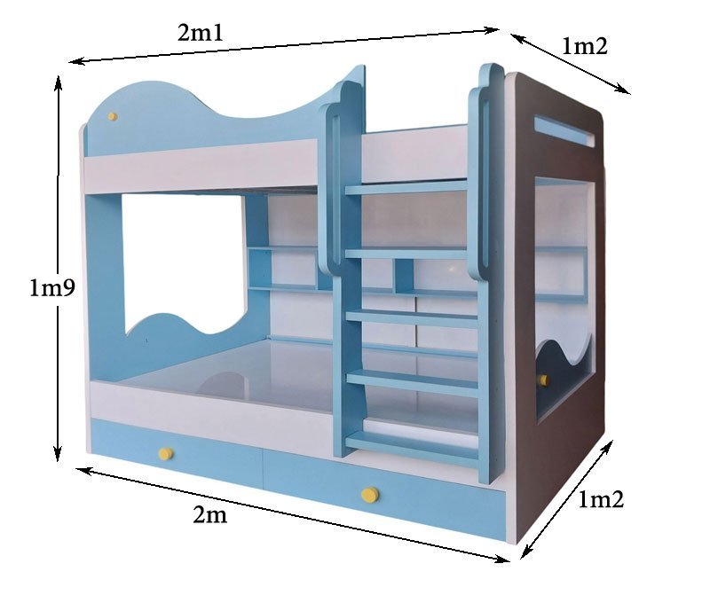 Giường Tầng Gỗ MDF