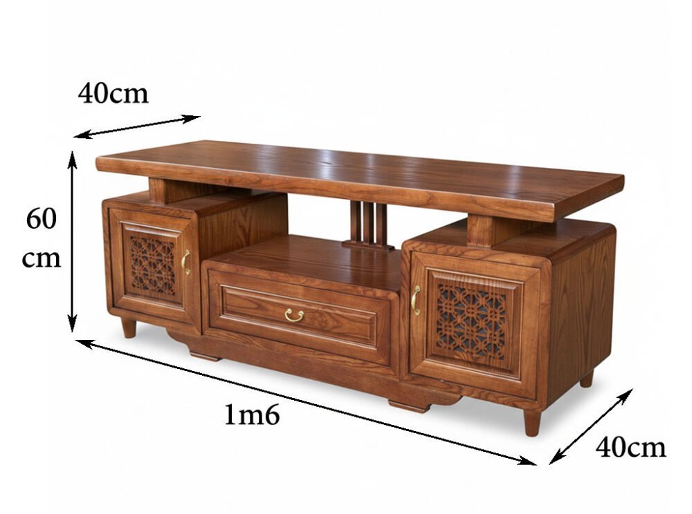 Kệ tivi đẹp hiện đại MS 3319 - chi tiết vân gỗ tự nhiên
