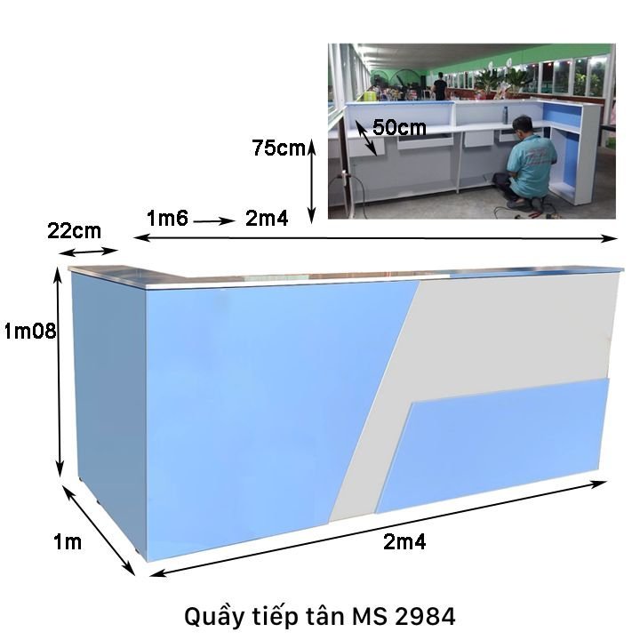 Kích thước quầy lễ tân đẹp hiện đại Kích thước quầy lễ tân đẹp hiện đại