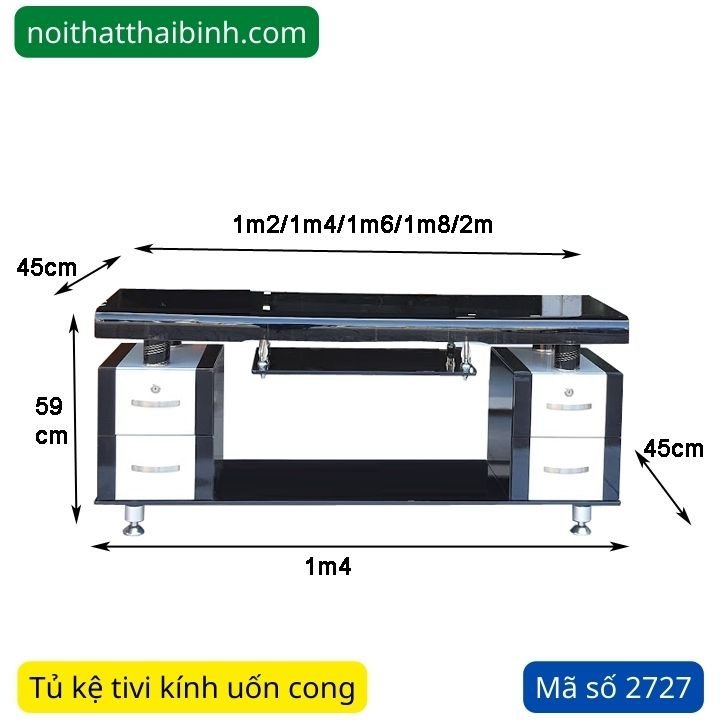 Kích thước tủ kệ tivi kính cong Kích thước tủ kệ tivi kính cong