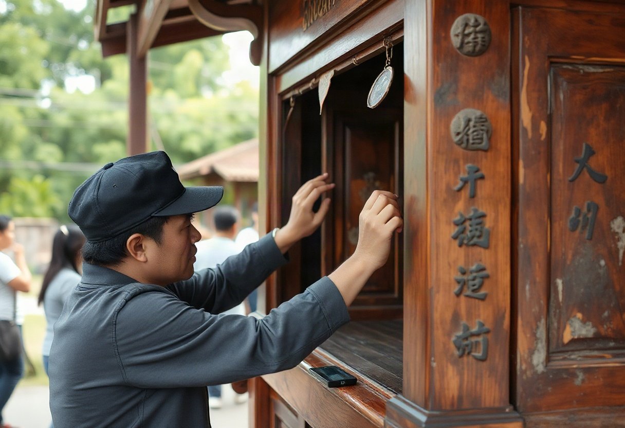 Kiểm tra định kỳ tủ thờ