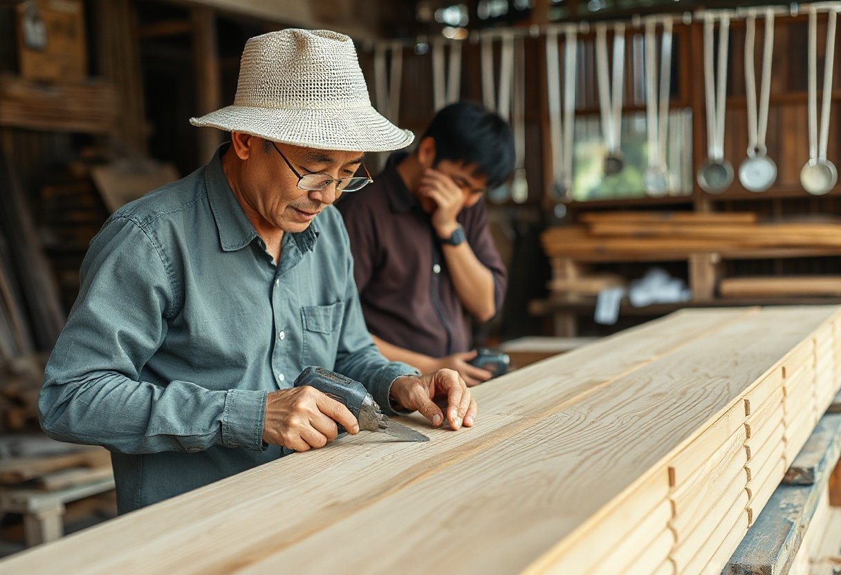 Kiểm tra độ bền gỗ xoan ta