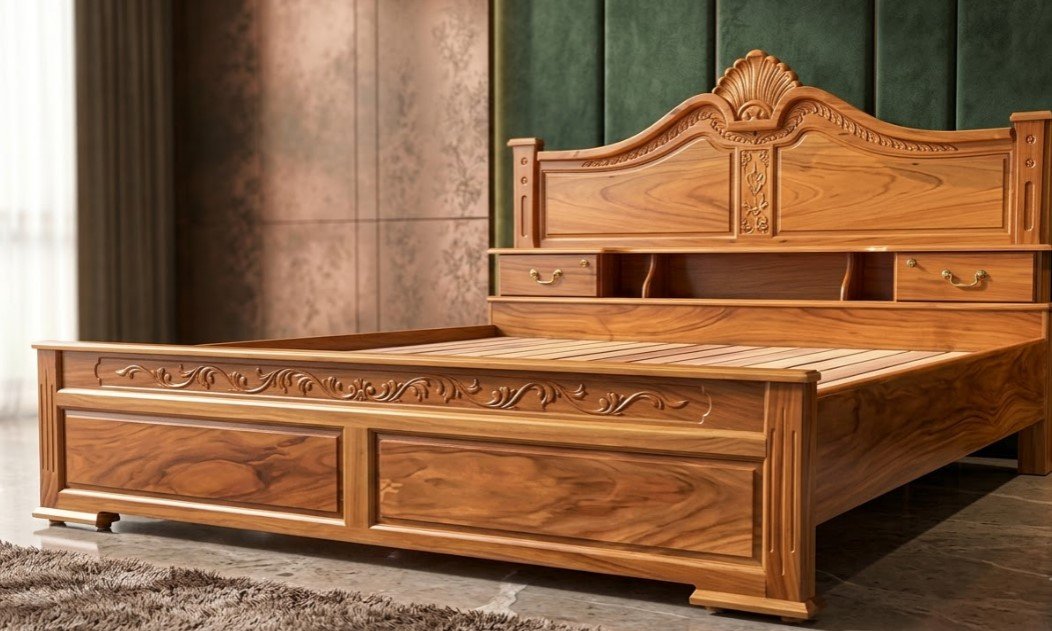 Kinh nghiệm chọn mua giường ngủ gỗ tự nhiên bền đẹp