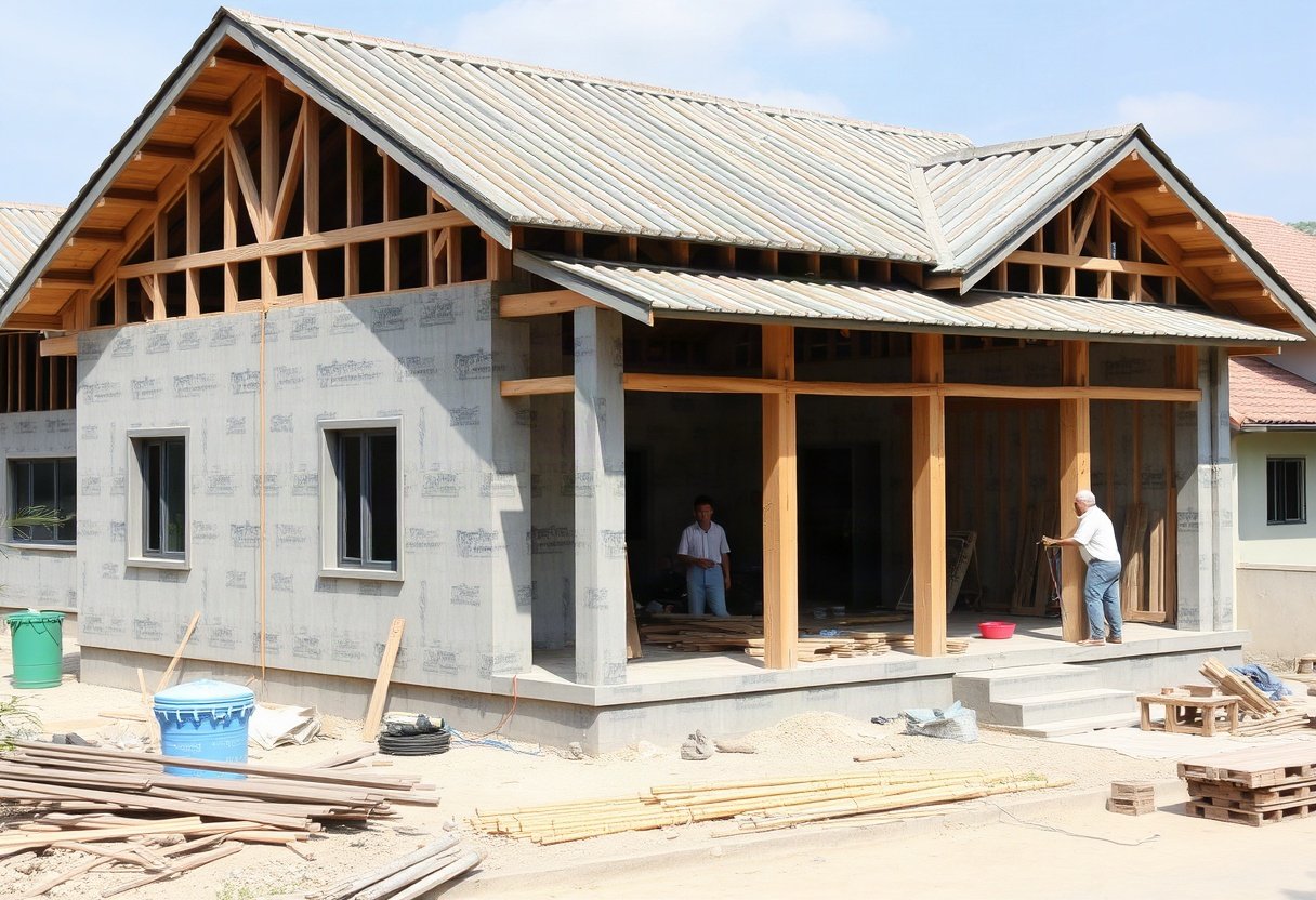 Kỹ thuật xây dựng nhà theo hướng tốt