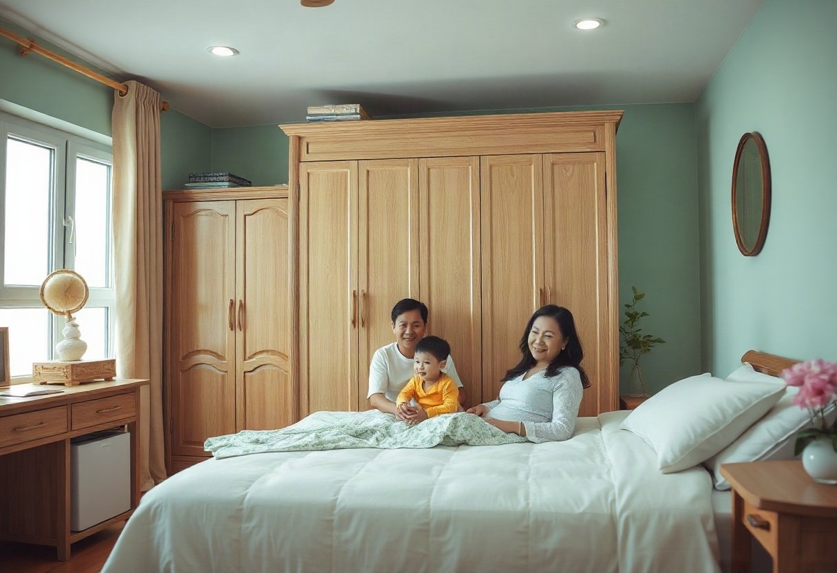 Lợi ích của việc chọn hướng tủ áo hợp phong thủy