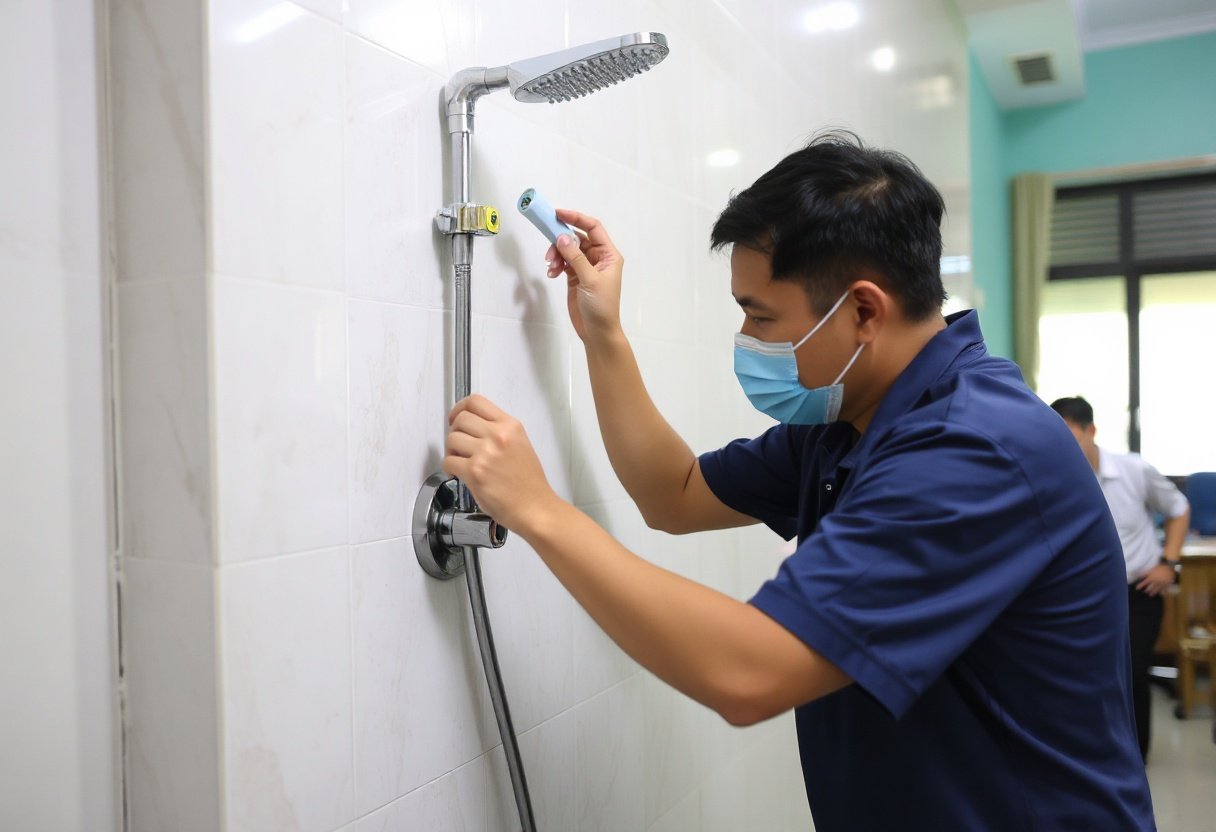 Lỗi thường gặp với vòi hoa sen