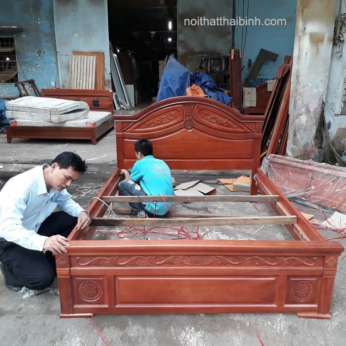 Mẫu giường gỗ Mẫu giường gỗ