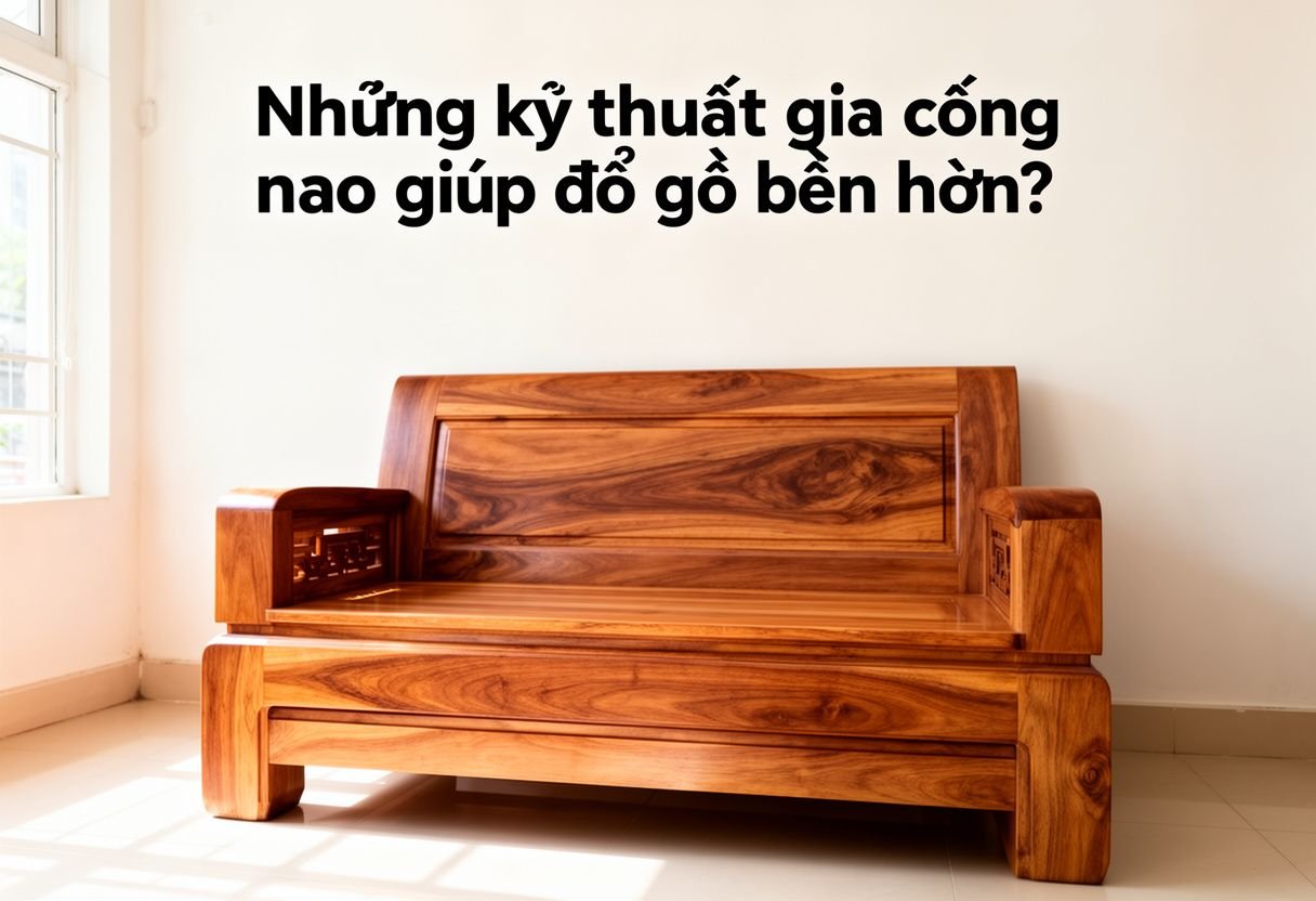 cách chọn đồ gỗ - Những kỹ thuật gia công nào giúp đồ gỗ bền hơn?